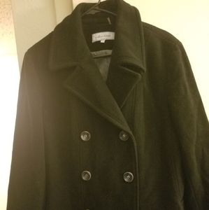 Gently  used Calvin Klein  pea coat large